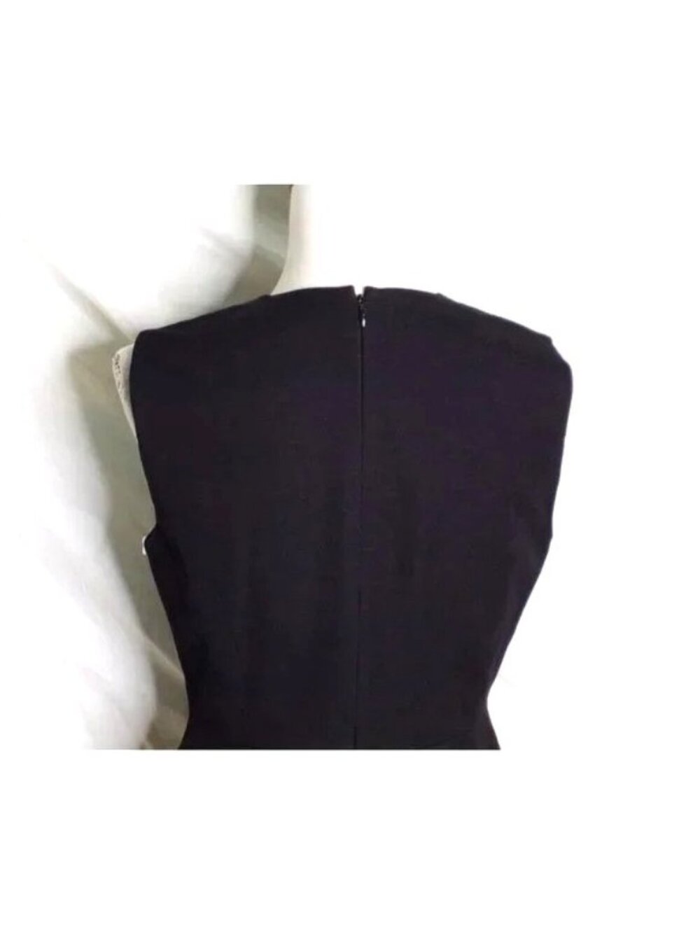 🆕NORDSTROM SIGNATURE Little Black Dress Sheath Small - Picture 11 of 13